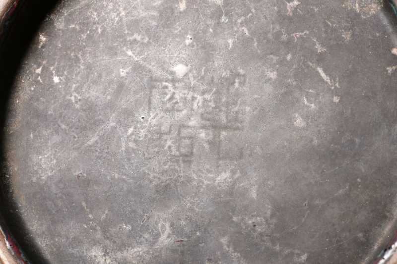 清雍正  炉钧釉花口尊 - 图2
