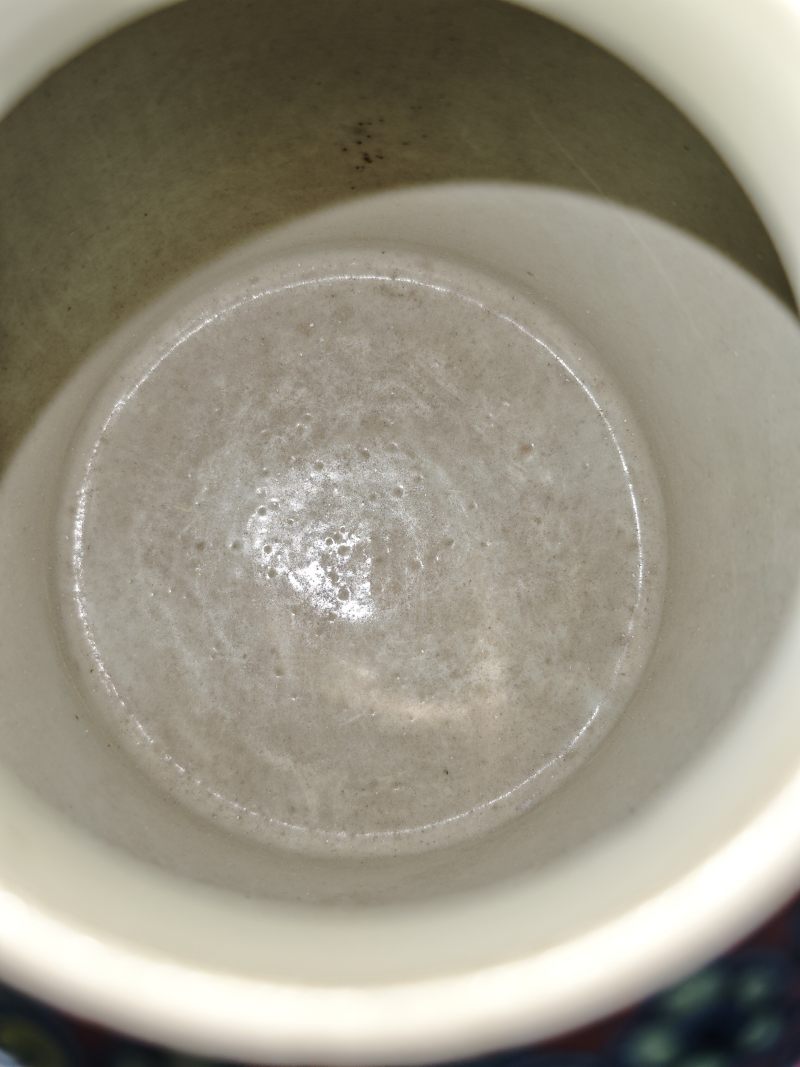 清晚期  斗彩花蝶纹罐 - 图7