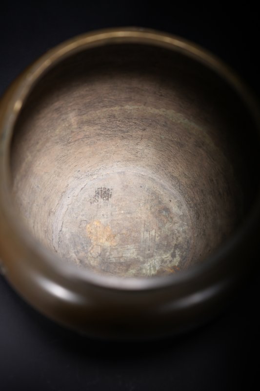 十九世纪 铜浮雕花鸟纹花器 - 图13