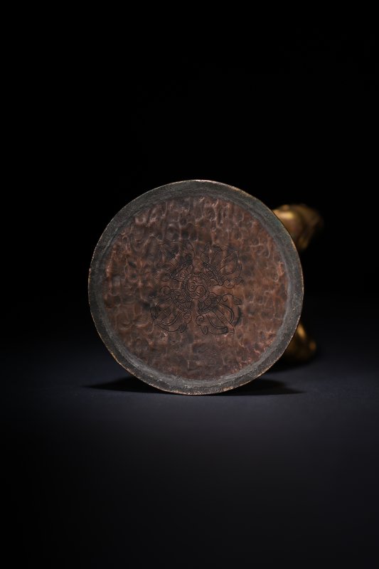 明 铜鎏金金刚杵 - 图8