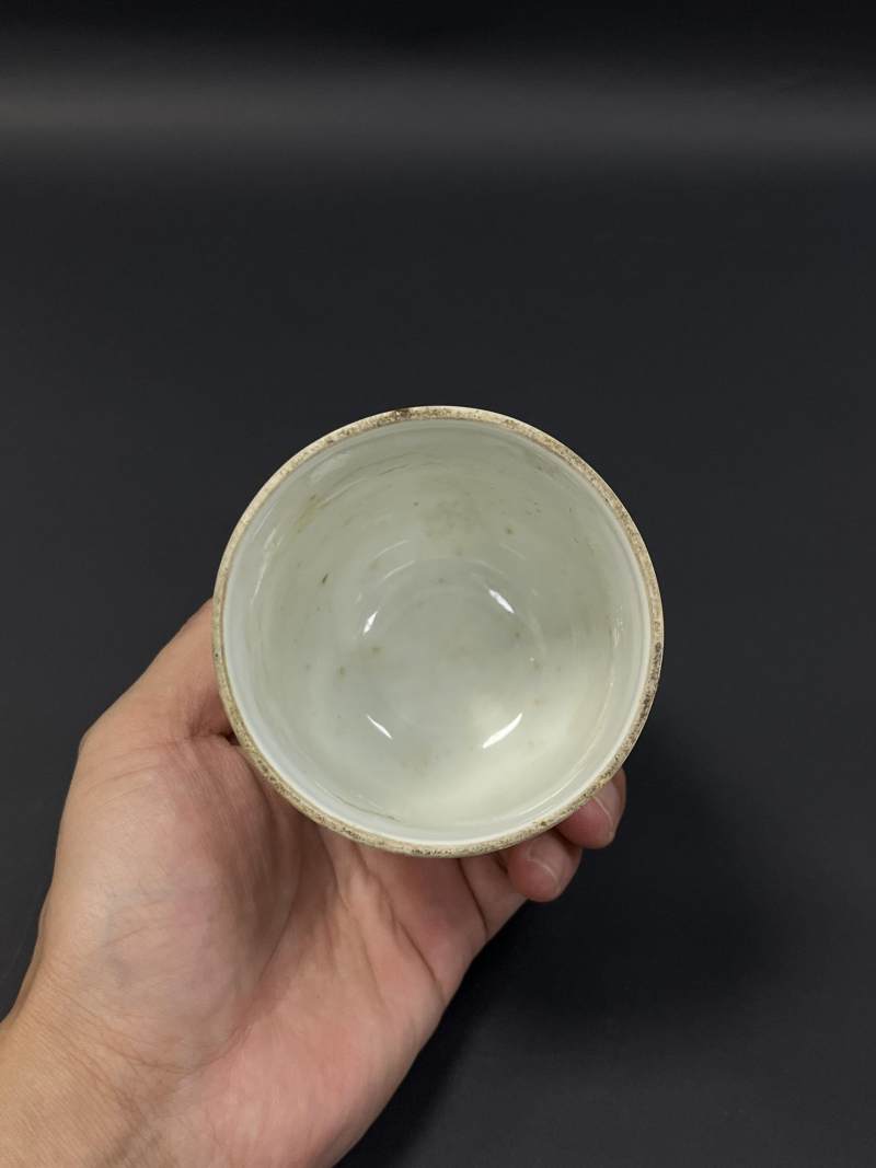 清晚期  粉彩武财神“招财进宝”骰盅一对 - 图8