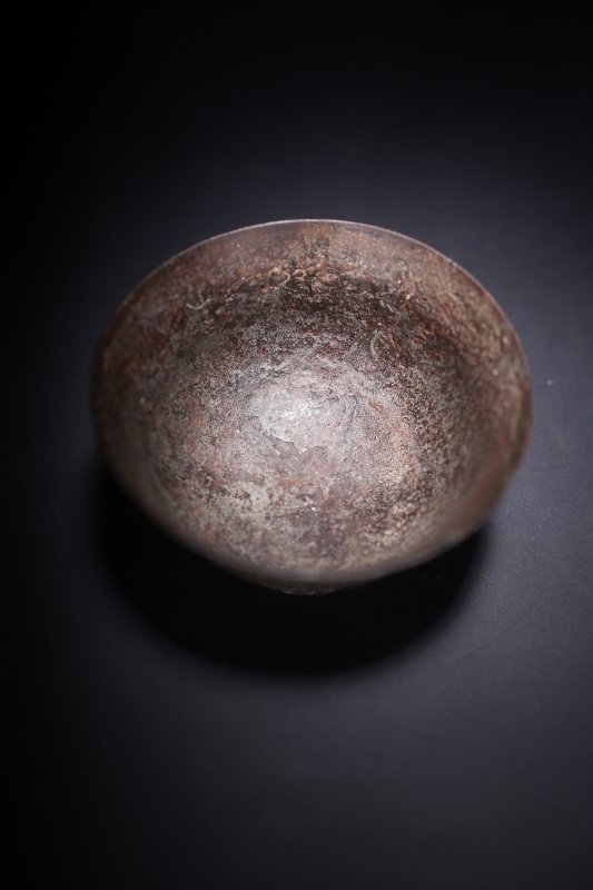 十四世纪 鋄金寿字纹碗 - 图12