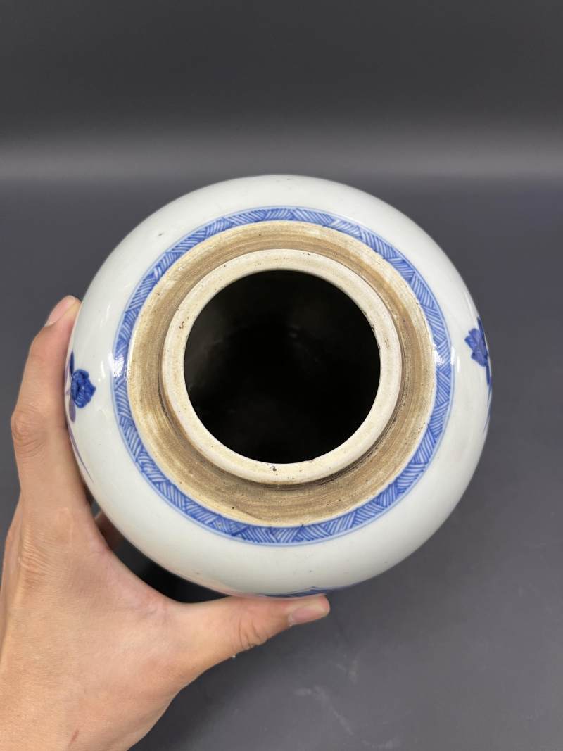 清康熙  青花、五彩瓷器四件 - 图6