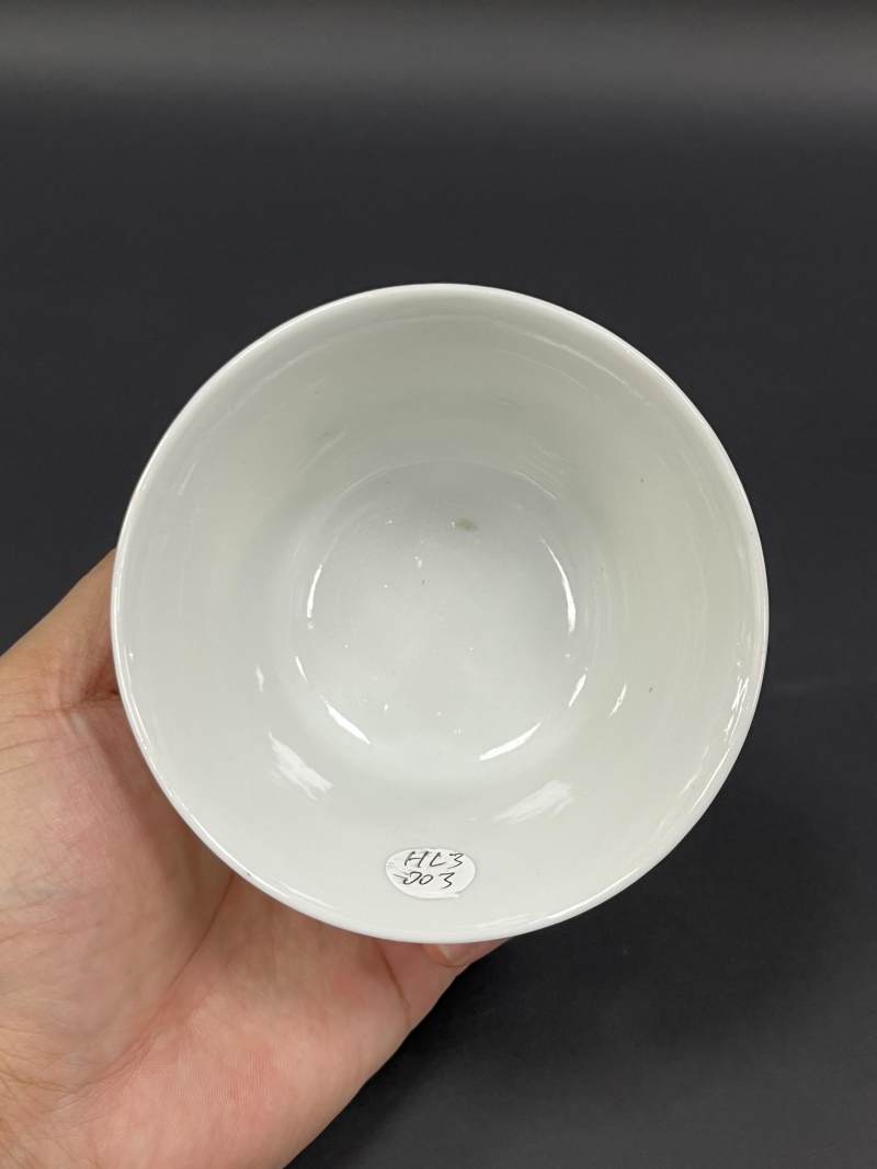 民国  粉彩团龙凤福在眼前盖碗四只 - 图59