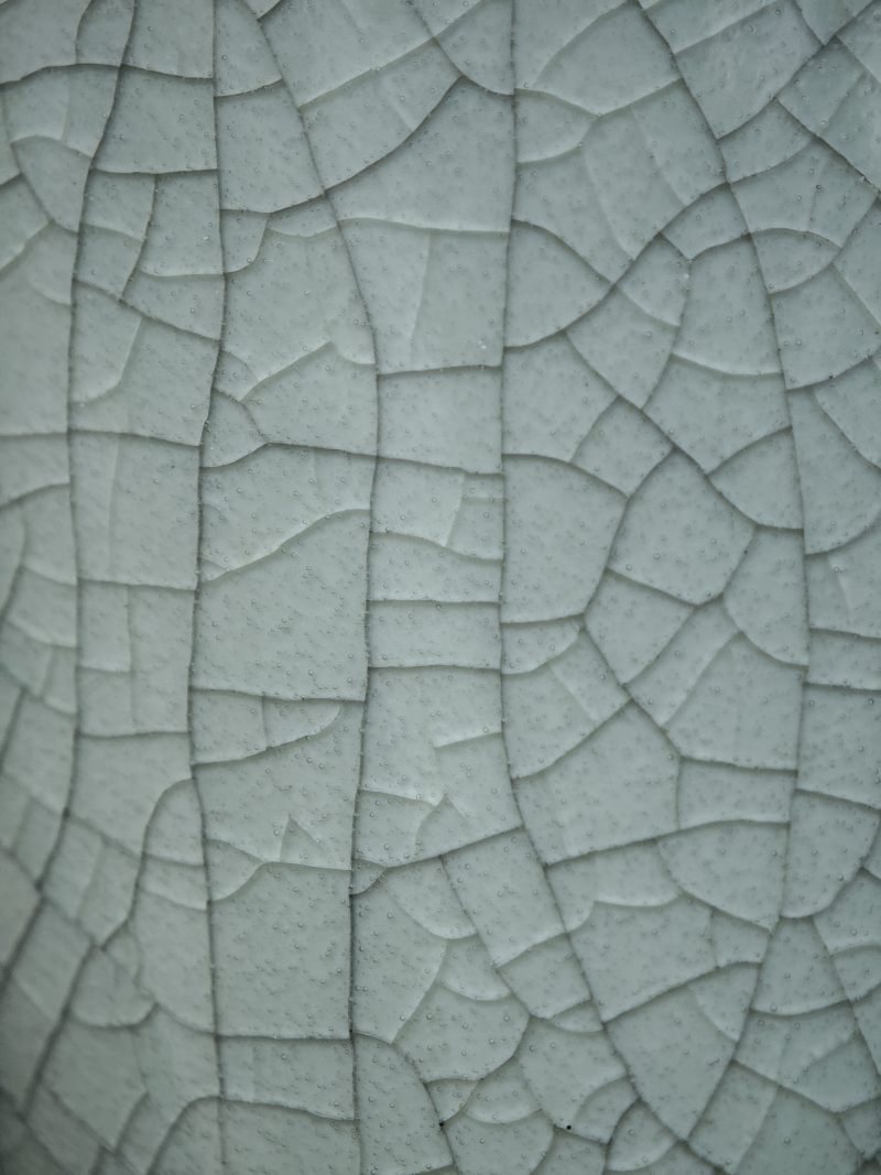 清乾隆  仿官釉梅瓶 - 图11