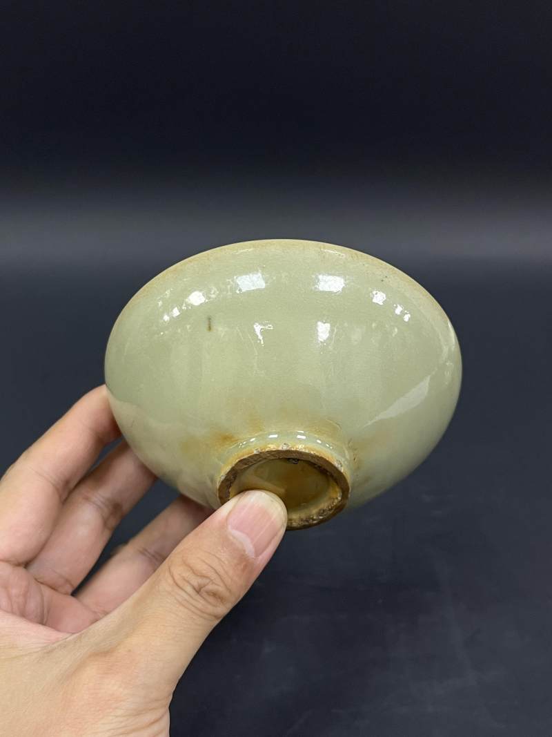 元  青白釉、青釉碗四只 - 图5