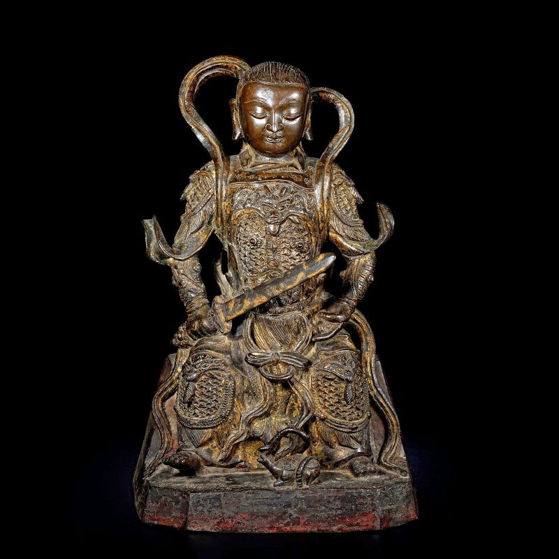 明 铜真武大帝 - 图7