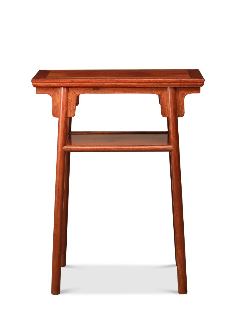 当代  花梨木带屉小香案 - 图2