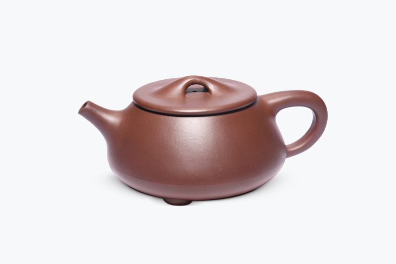 当代  徐达明制景舟式小石瓢壶（蜂球孔）