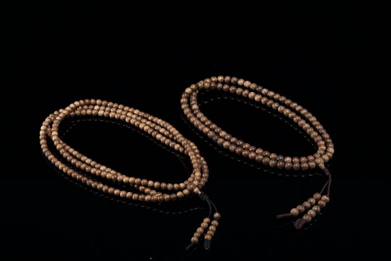当代 越南广南九分沉5mm、4mm珠串 - 图2