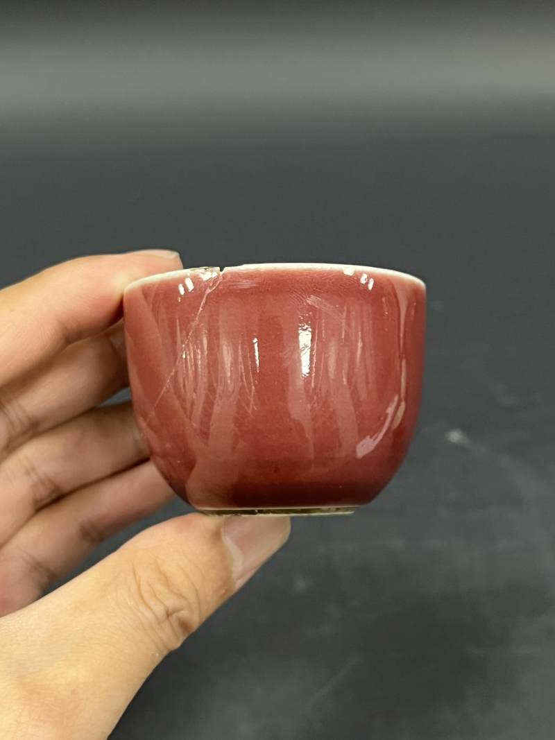 清中期  单色釉瓷器五件 - 图4
