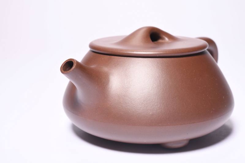 当代  徐达明制景舟式小石瓢壶（蜂球孔） - 图5