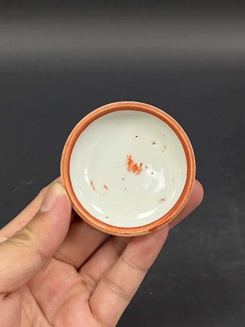 清  青花、仿哥釉青花、青釉瓷器四件 - 图5