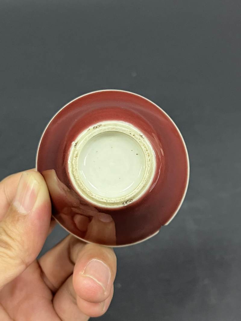 清中期  单色釉瓷器五件 - 图12