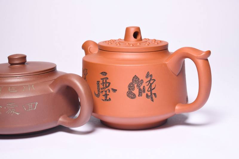当代  名家制玉璧壶与汉鼓壶共2件 - 图6