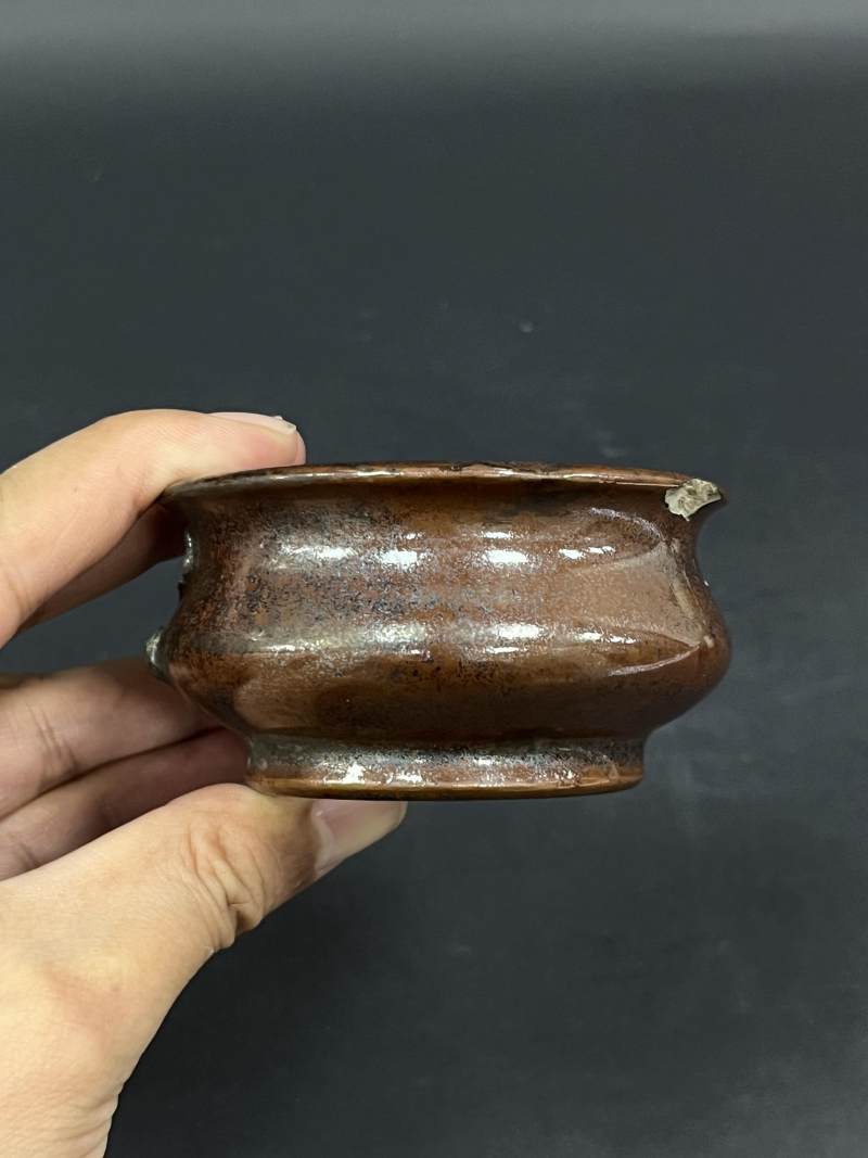 清中期  单色釉瓷器五件 - 图25