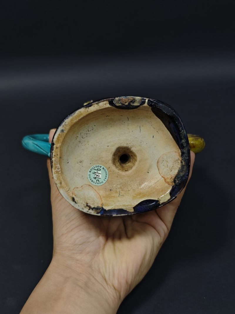 明末清初  仿珐华松虬倒流壶 - 图9
