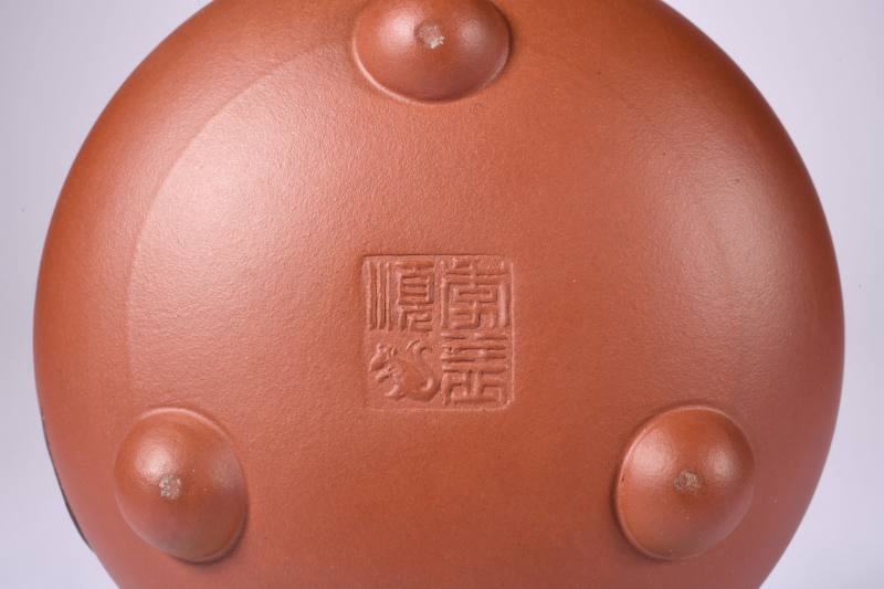 当代  名家款玉蝉壶、玉扁壶、圆竹壶共3件 - 图22