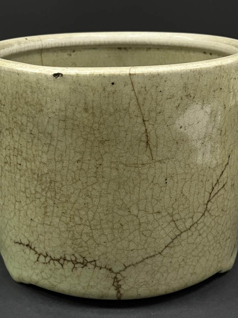 清  青花、仿哥釉青花、青釉瓷器四件 - 图38