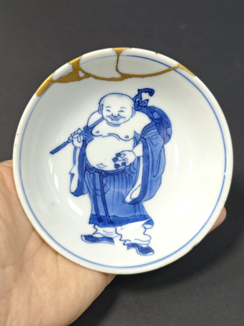 明末清初  青花人物纹盘一对 - 图9