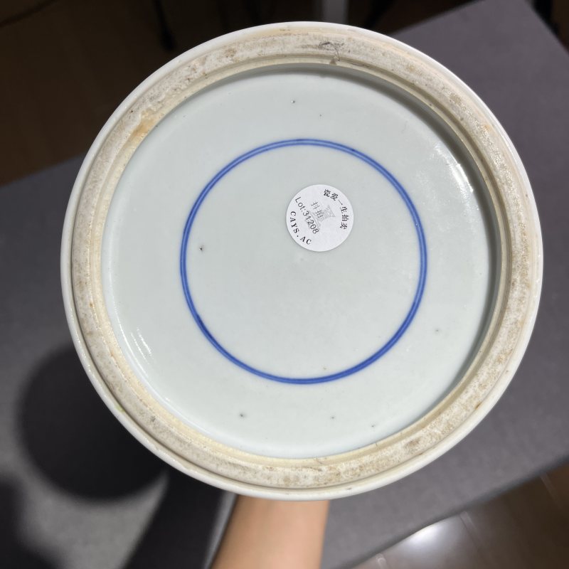 清晚期粉彩锦鸡牡丹凤尾尊 - 图10