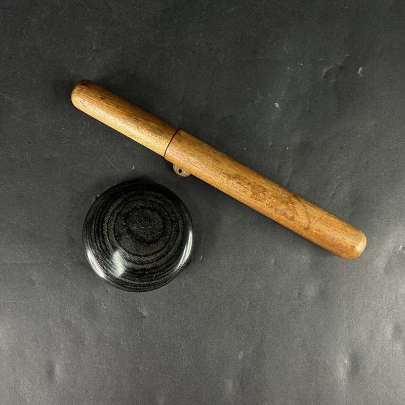 20世纪70年代 文房木器一组两件 - 图2