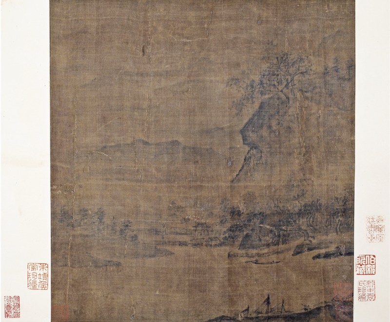 佚名  山水镜心