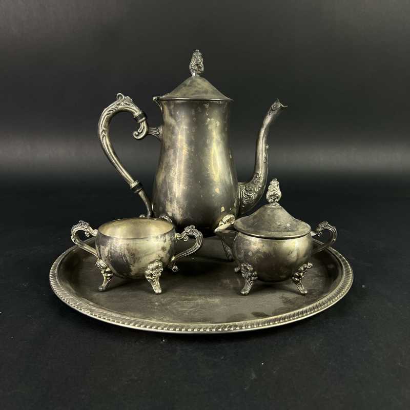 20世纪70年代 锡制茶具一套