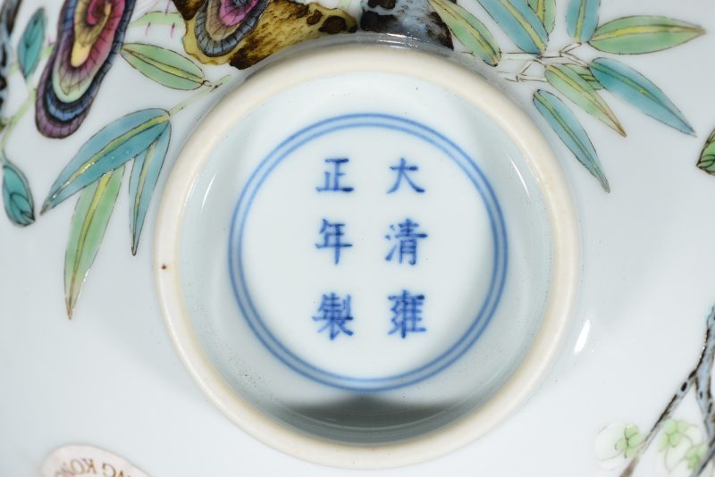清 红釉玉壶春 - 图8