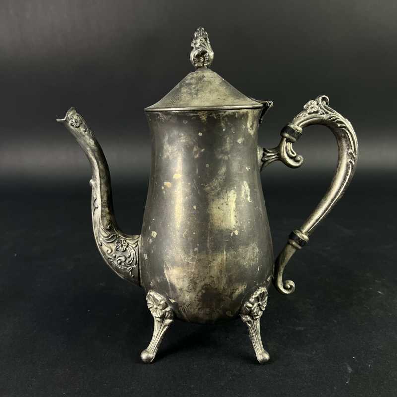 20世纪70年代 锡制茶具一套 - 图8