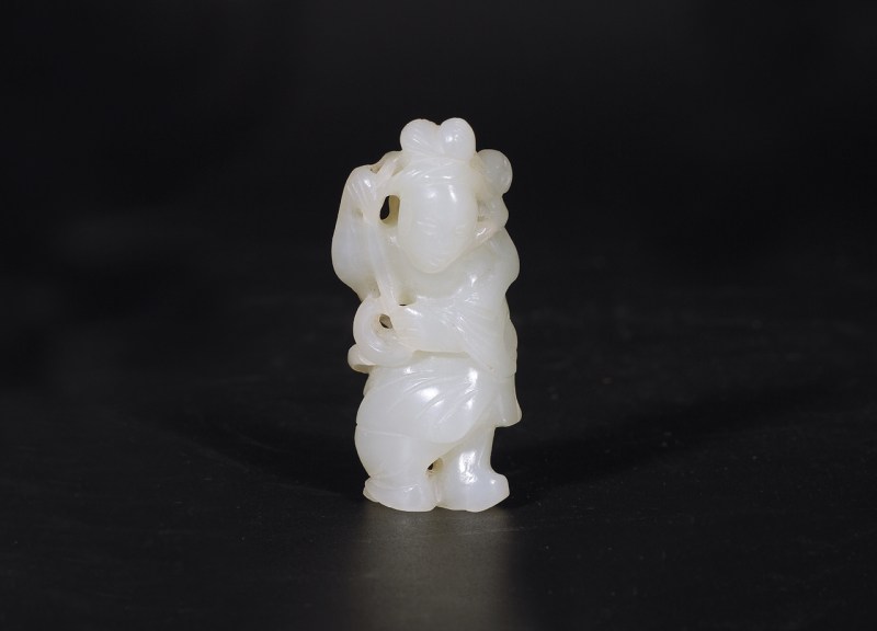 玉雕人物挂件