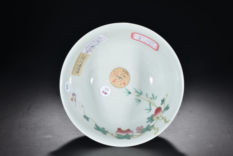 清 粉彩癞瓜碗 - 图5