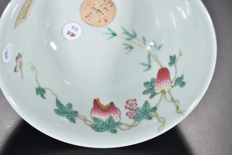 清 粉彩癞瓜碗 - 图6