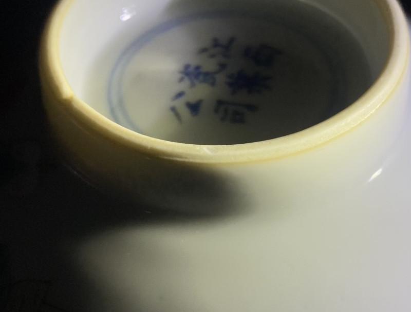 清宣统 粉彩花卉纹碗 - 图11