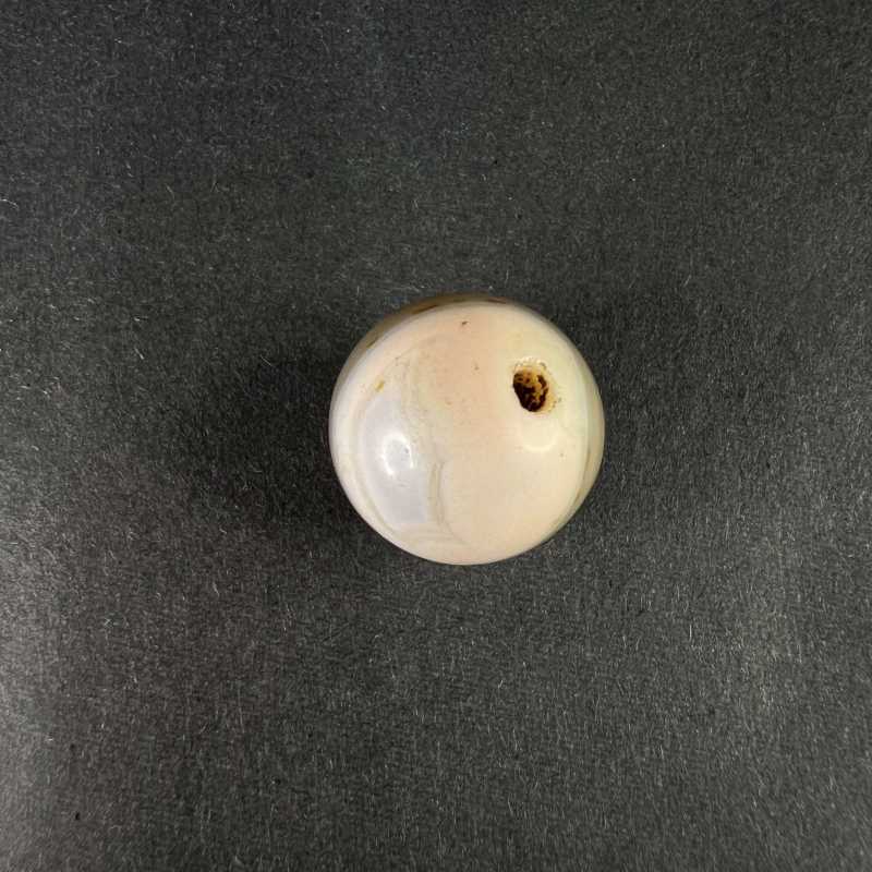 20世纪70年代 缠丝玛瑙珠子一对 - 图6