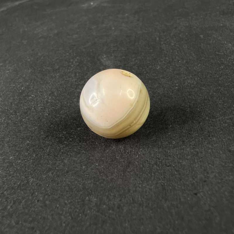 20世纪70年代 缠丝玛瑙珠子一对 - 图7