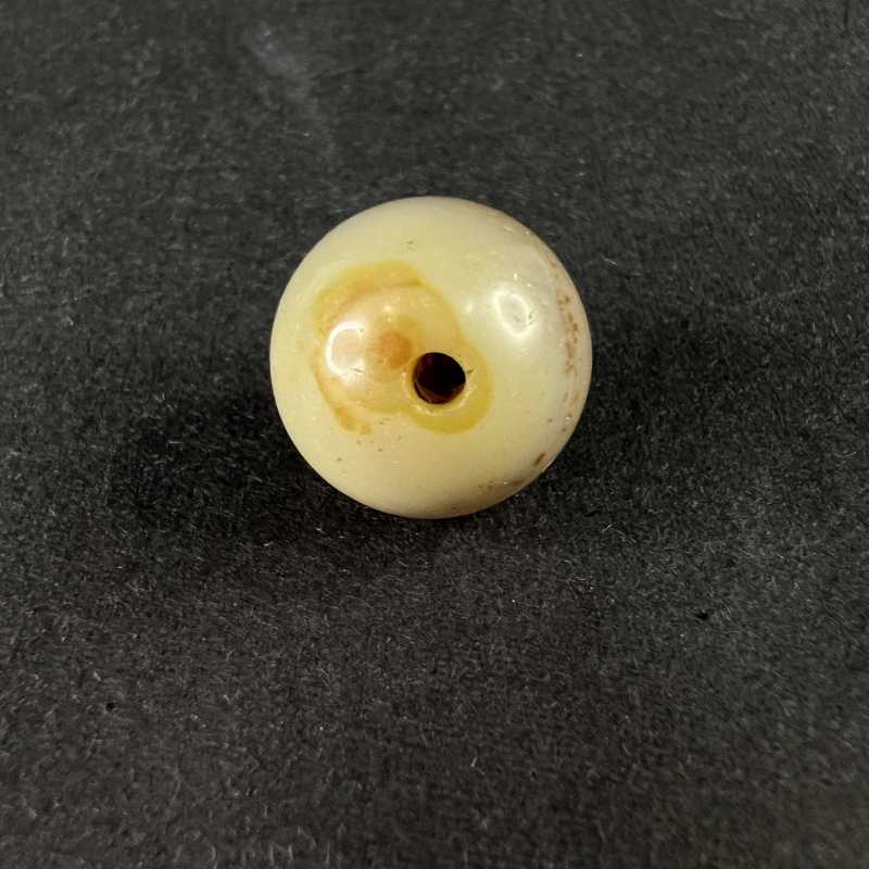 20世纪70年代 缠丝玛瑙珠子一对 - 图8
