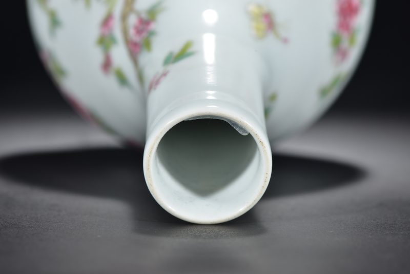 清 斗彩花卉纹盘（2件） - 图9
