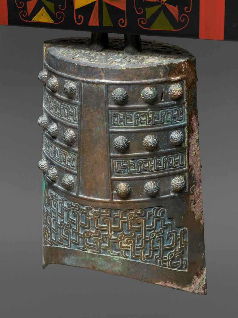 春秋 青銅編鎛一組九件  SPRING AND AUTUMN PERIOD (770-476 BC) - 图3