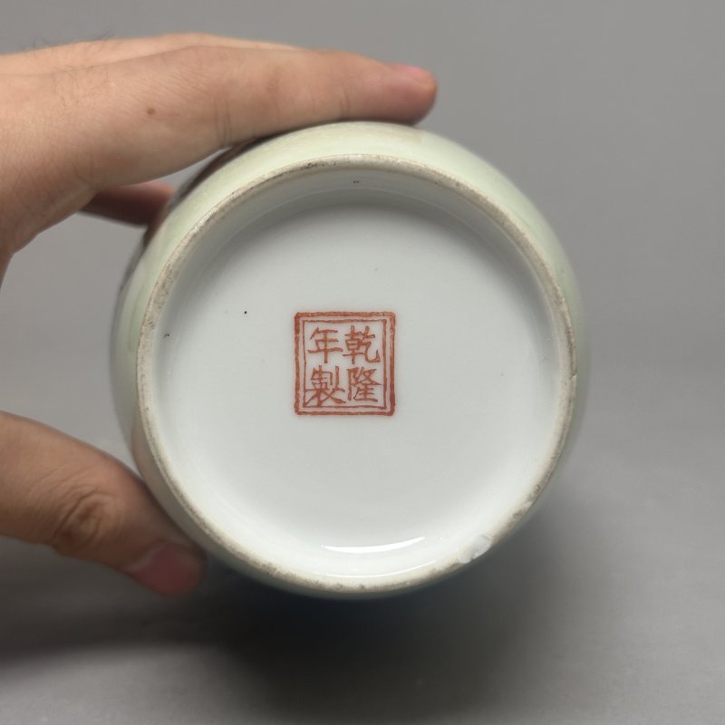 民国 粉彩人物故事瓶 - 图7