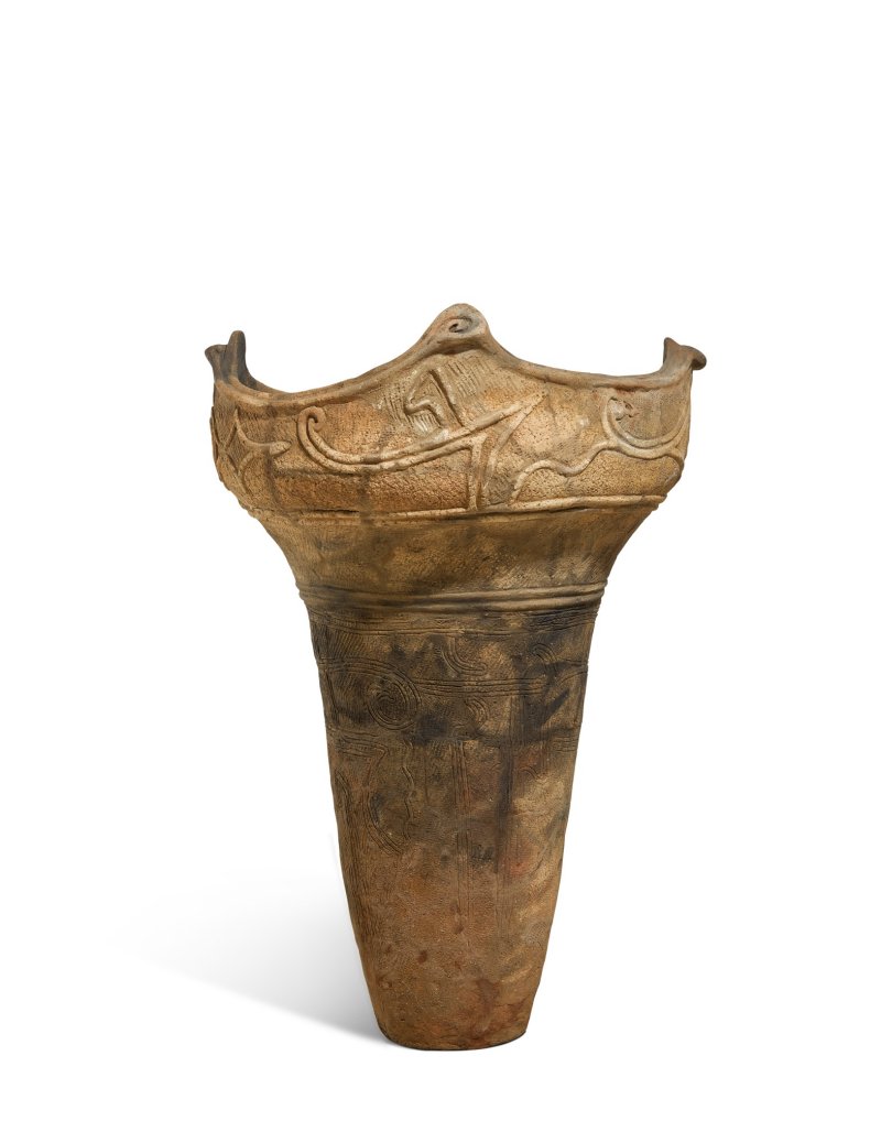 A flame-style deep vessel, Middle Jomon period, BC 3000 – 2000 | 深鉢形土器　縄文時代中期　紀元前3000～紀元前2000年 - 图2