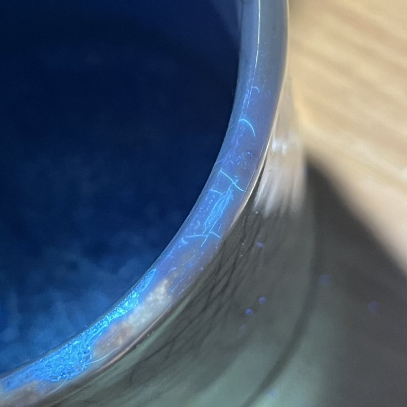 清雍正哥釉笔筒 - 图12
