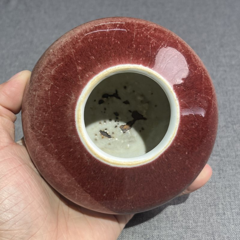 清中期郎红釉水呈 - 图7