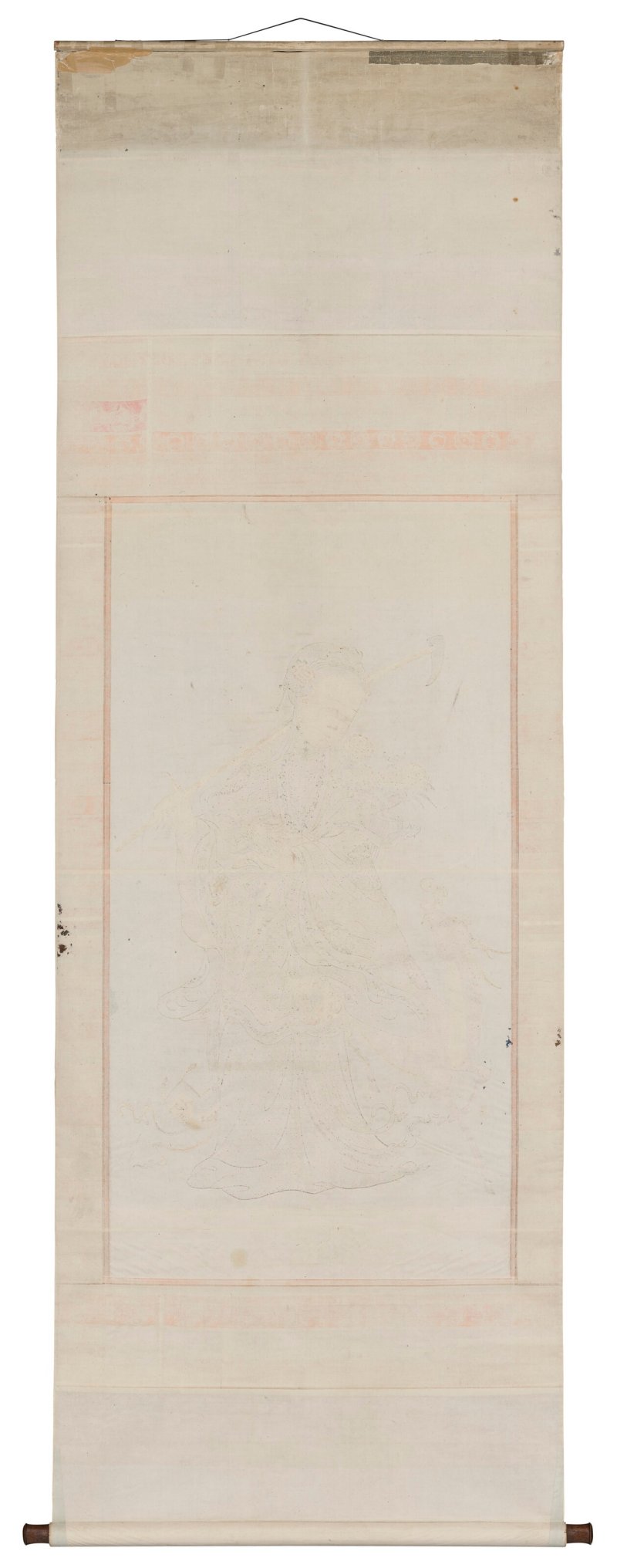清十八/十九世紀 刺繡麻姑獻壽圖屏  QING DYNASTY, 18TH-19TH CENTURY - 图2