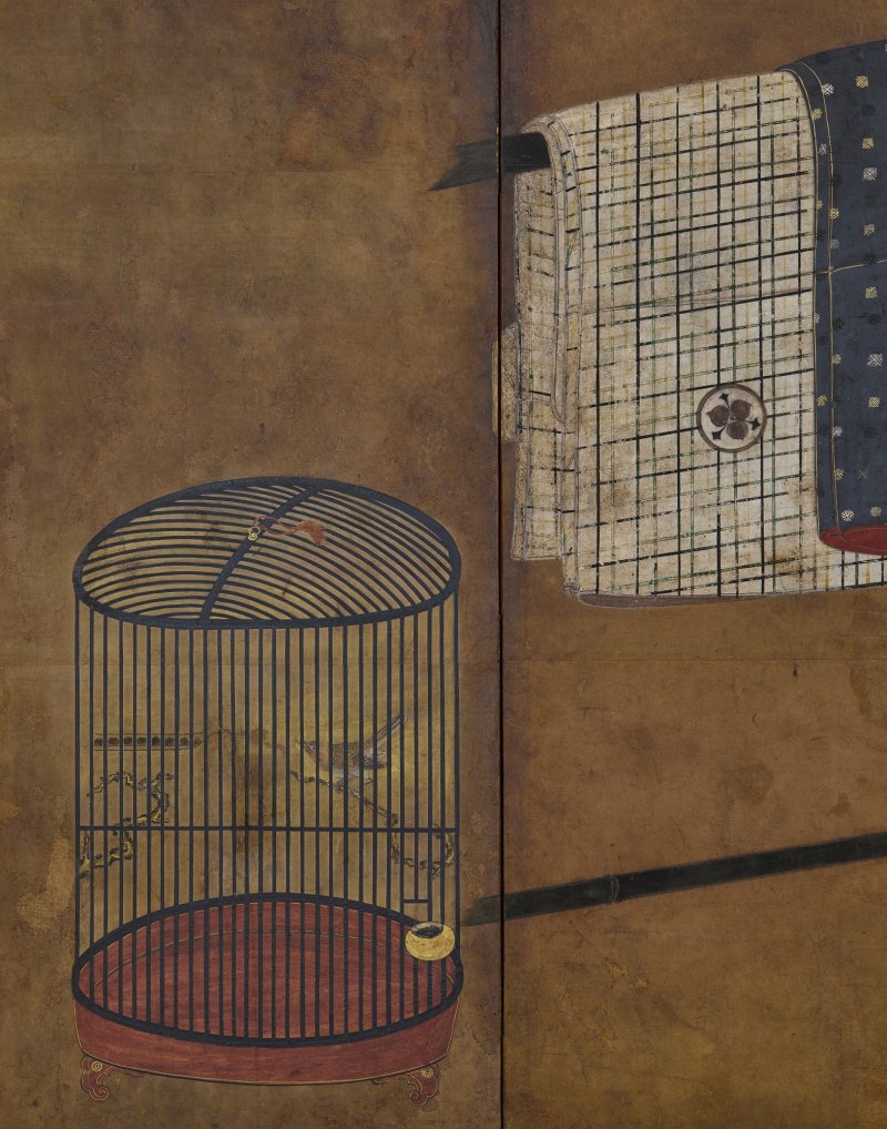 Anonymous, Whose Sleeves? (Tagasode), Edo period, early 17th century | 誰ヶ袖図屏風　江戸時代初期　17世紀 - 图10