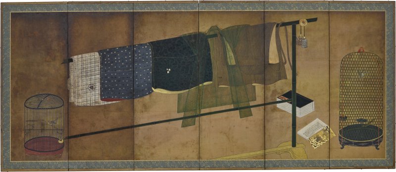 Anonymous, Whose Sleeves? (Tagasode), Edo period, early 17th century | 誰ヶ袖図屏風　江戸時代初期　17世紀 - 图9