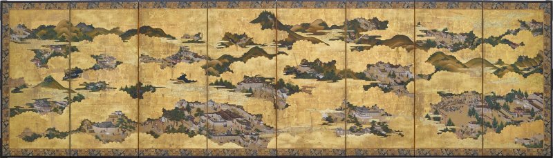 Anonymous, Scenes in and around the Capital (Rakuchu rakugai zu), Edo period, 17th century | 洛中洛外図屏風　江戸時代前期　17世紀 - 图9