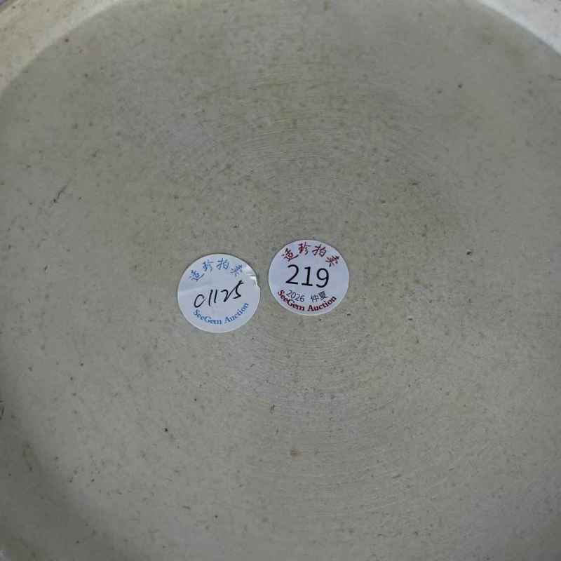 清雍正 仿宣德青花缠枝花卉纹大盘 - 图9