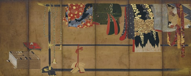 Anonymous, Whose Sleeves? (Tagasode), Edo period, early 17th century | 誰ヶ袖図屏風　江戸時代初期　17世紀 - 图2