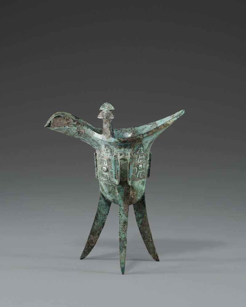 商晚期 公元前十二/十一世紀 青銅爵  LATE SHANG DYNASTY, 12TH-11TH CENTURY BC - 图3